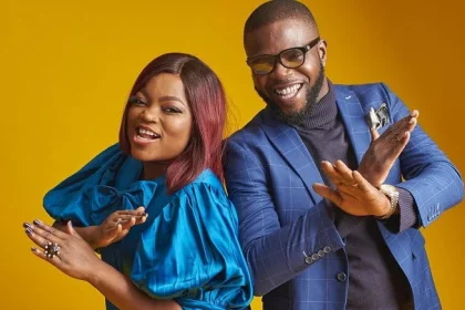 VIDEO: Funke Akindele, ex-husband JJC Skillz spotted together in France