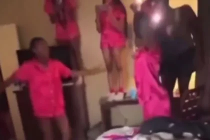 Bridal shower turns boxing ring as ladies exchange blows in viral video