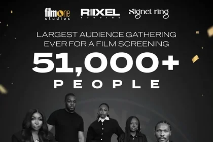 Nollywood breaks Guinness World Record with 51,000-person movie screening in Lagos