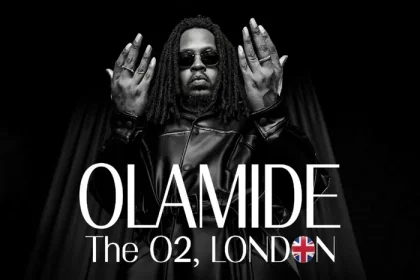 Rapper Olamide set to headline 20,000-capacity O2 Arena, becomes 6th Nigerian artist to play the venue
